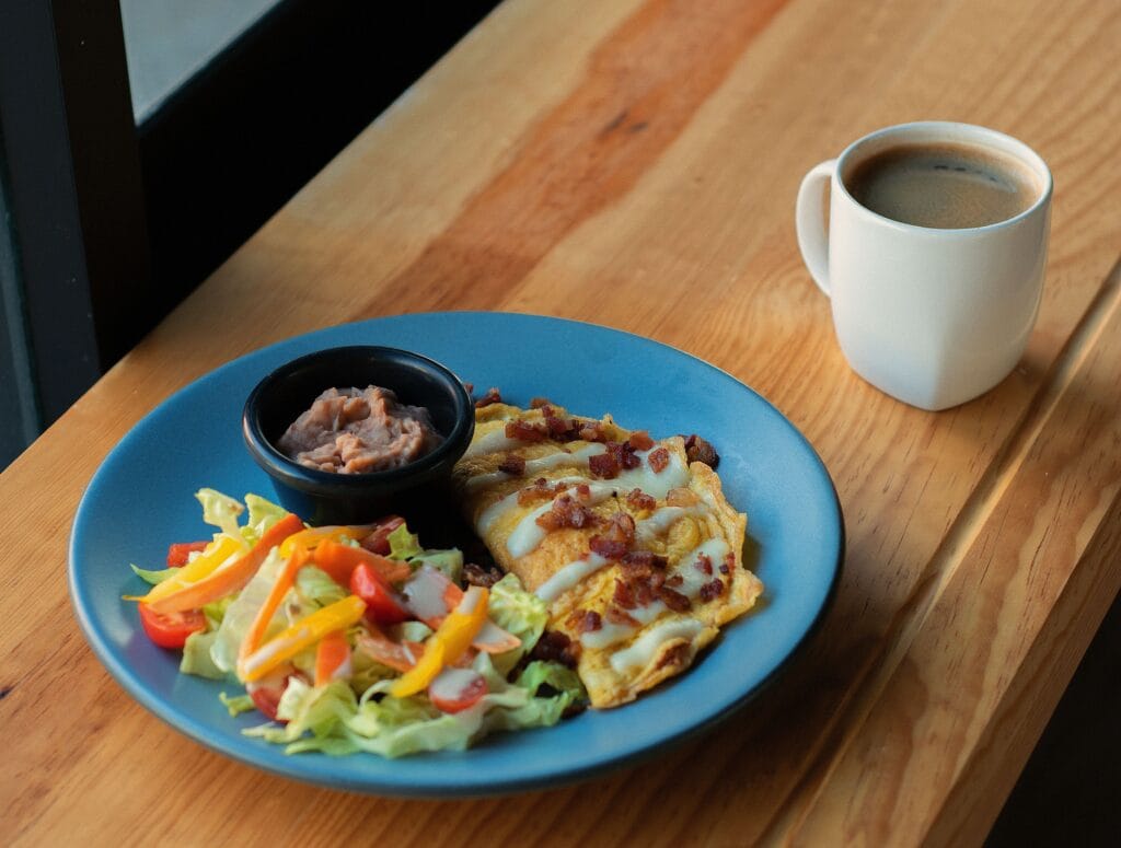 Omelete Saudável com Legumes