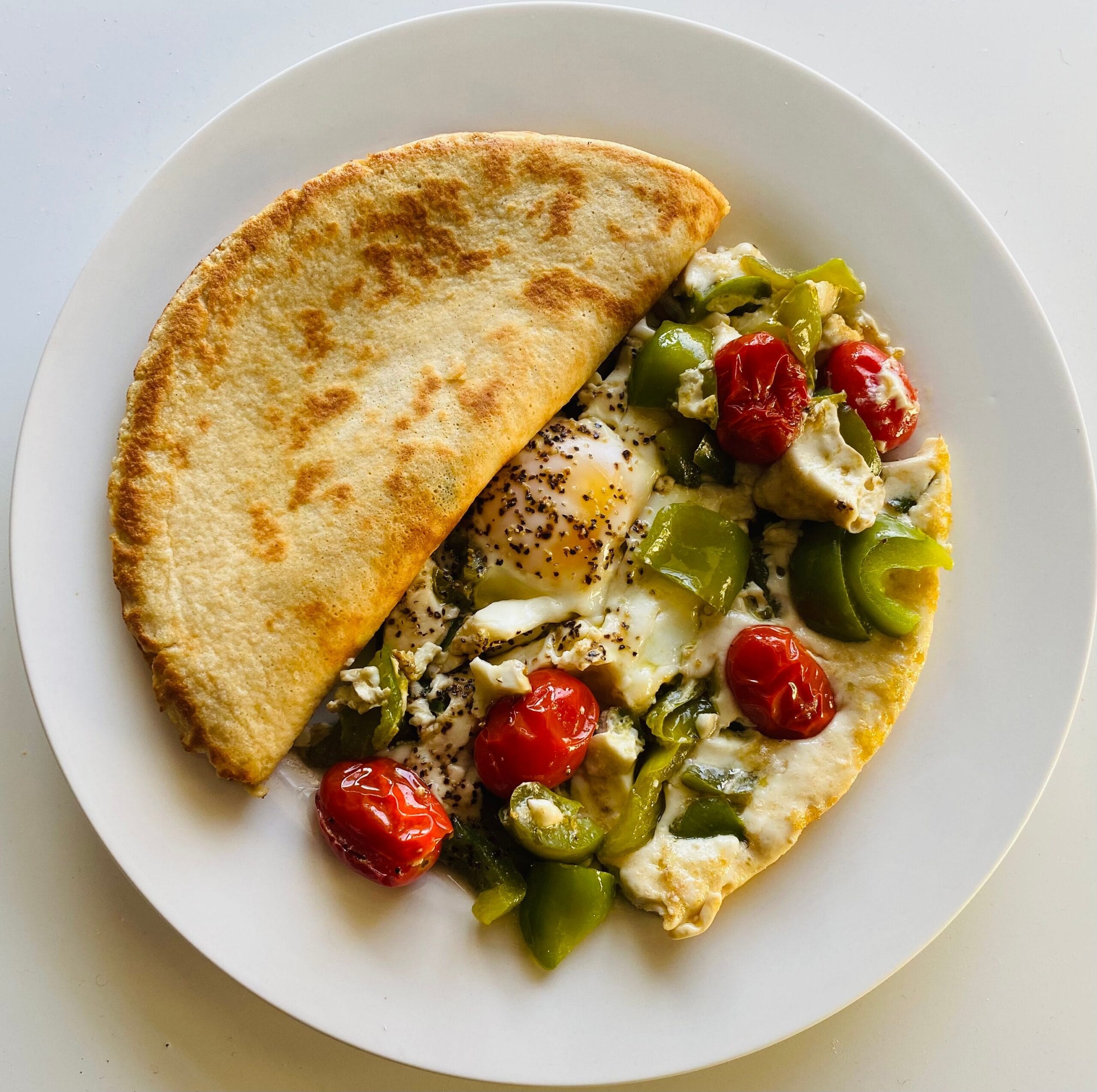 Omelete Saudável com Legumes
